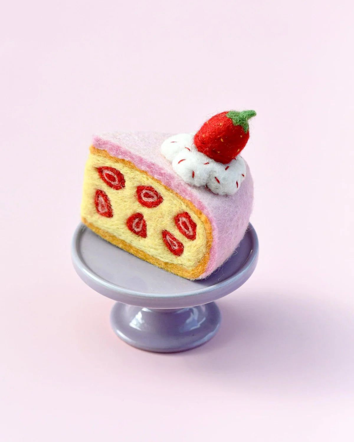 Felt | Strawberry Torte Slice