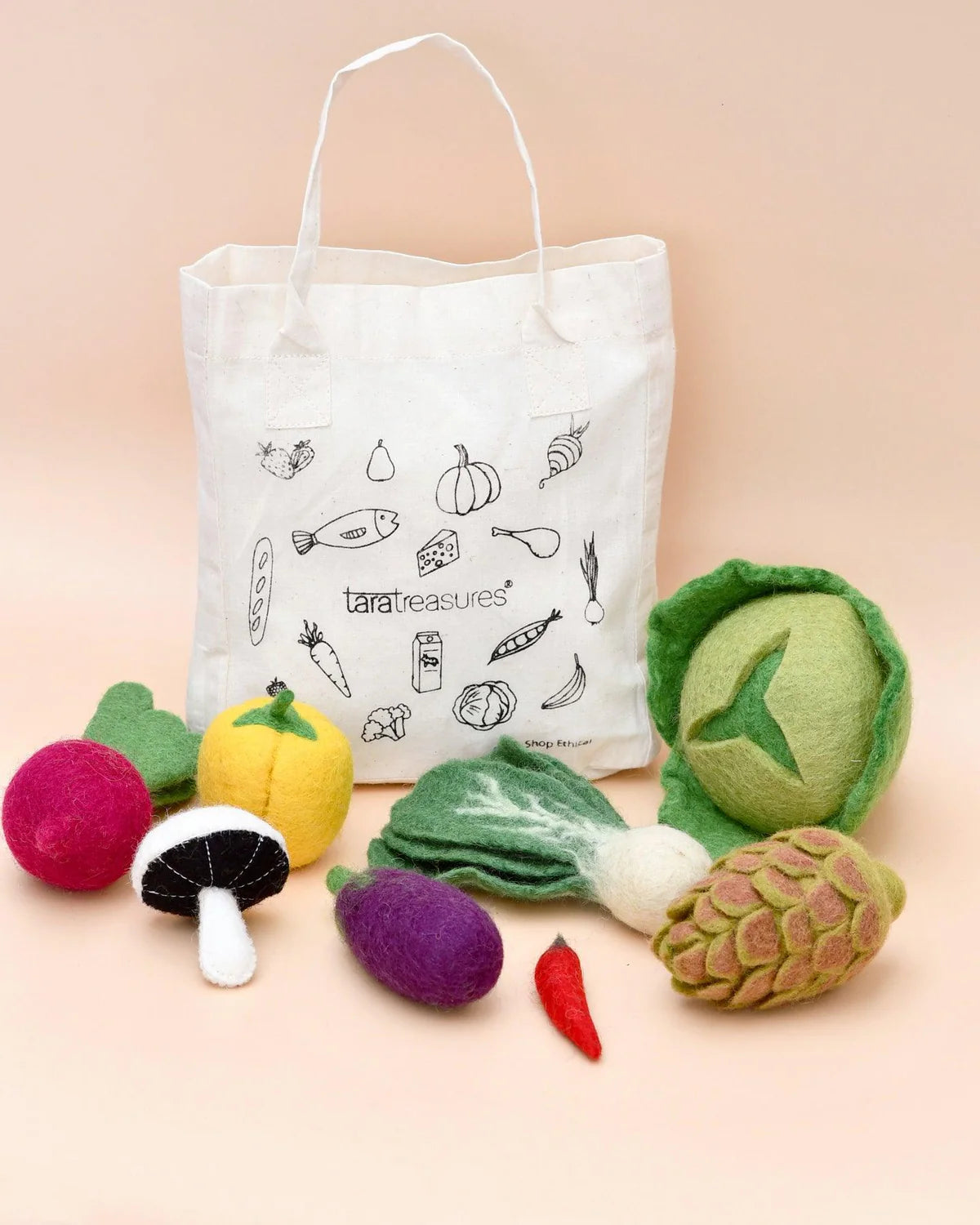 Felt | Food Groups | Vegetables