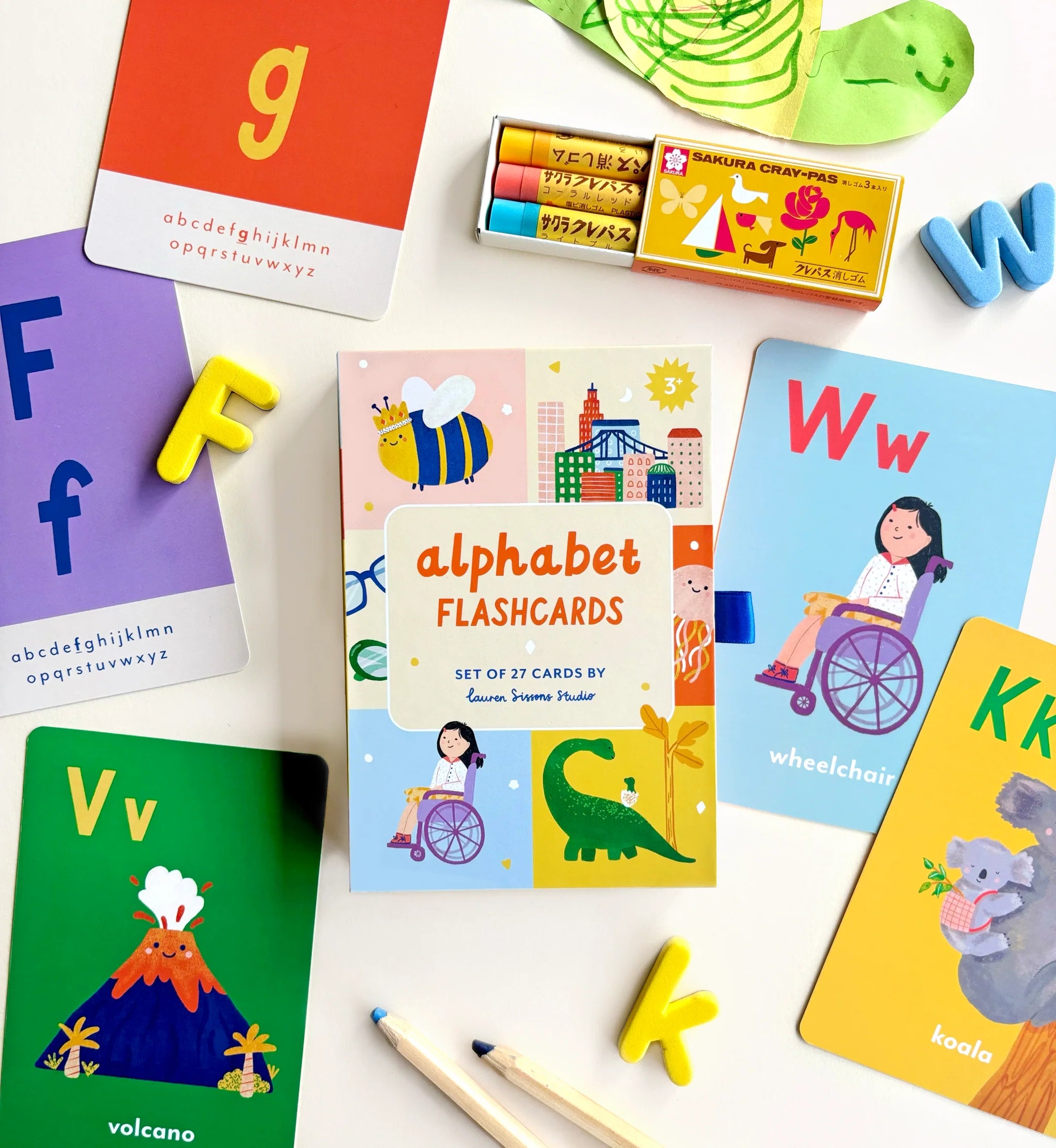 Illustrated Flash Cards | Alphabet