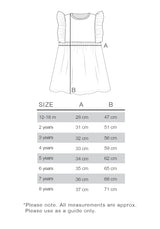Flutter Shoulder Dress | Shell Broderie