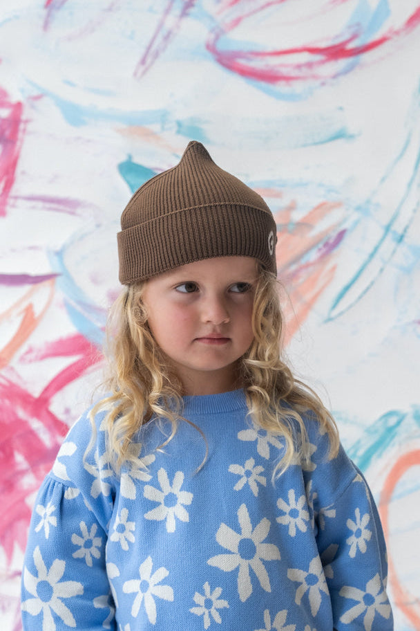 Organic Wild Flower Knit Pull Over