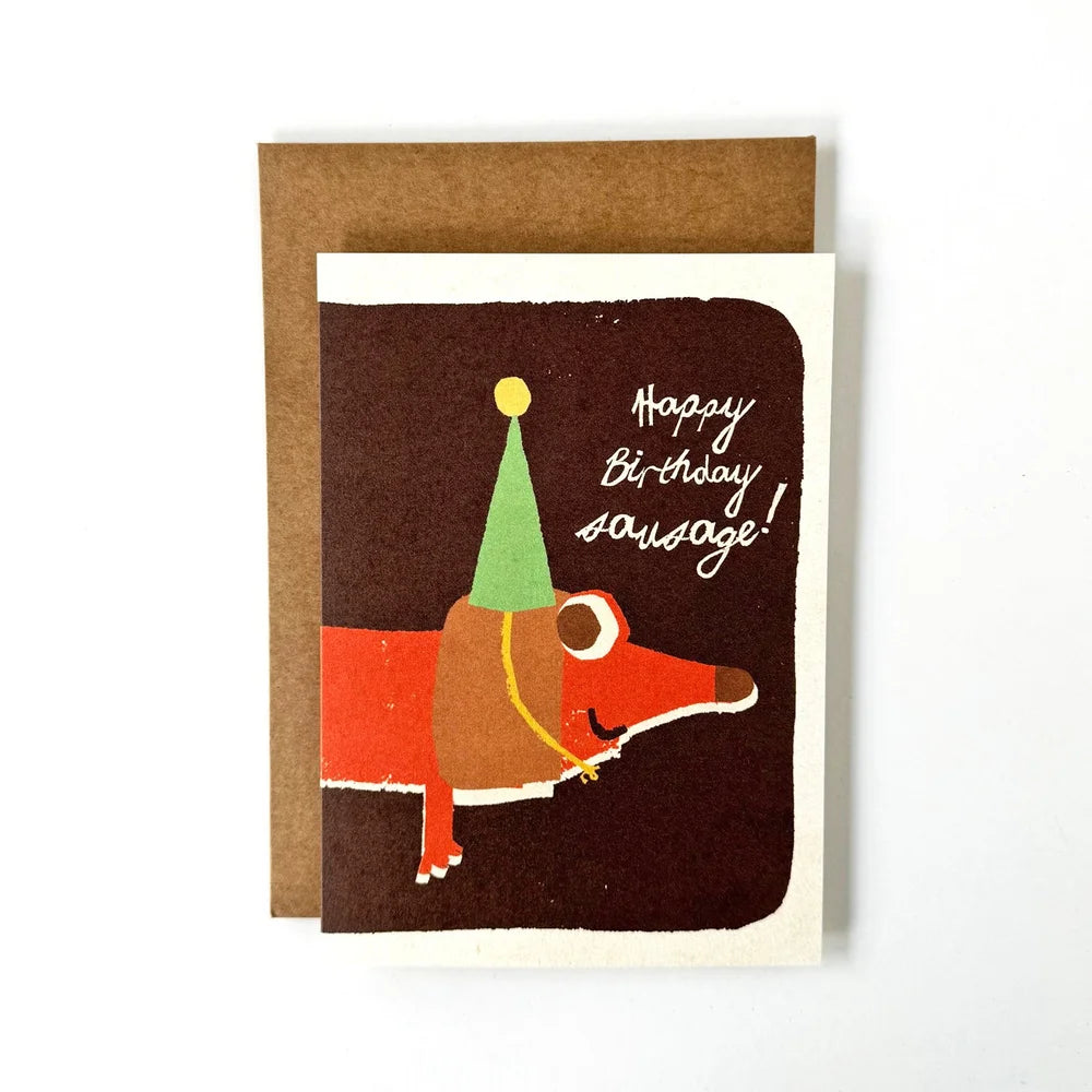Card | Happy Birthday Sausage