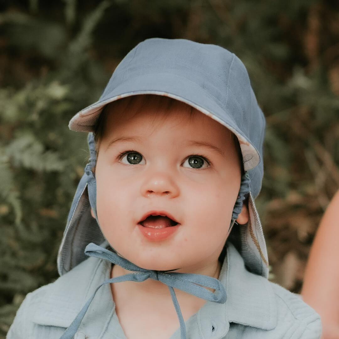 Lounger Baby Flap Sun Hat | Spencer / Steele