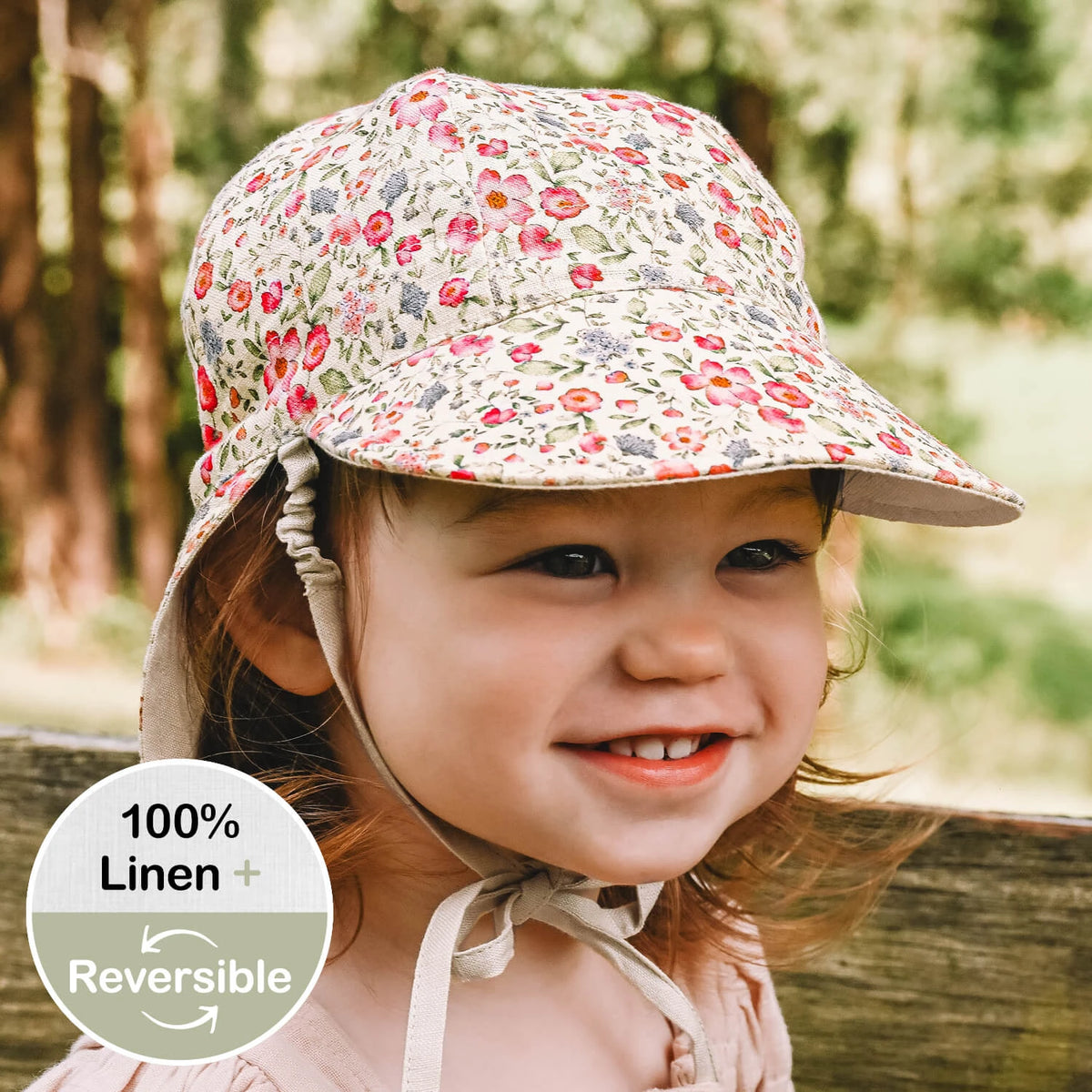 Lounger Baby Flap Sun Hat | Francesca