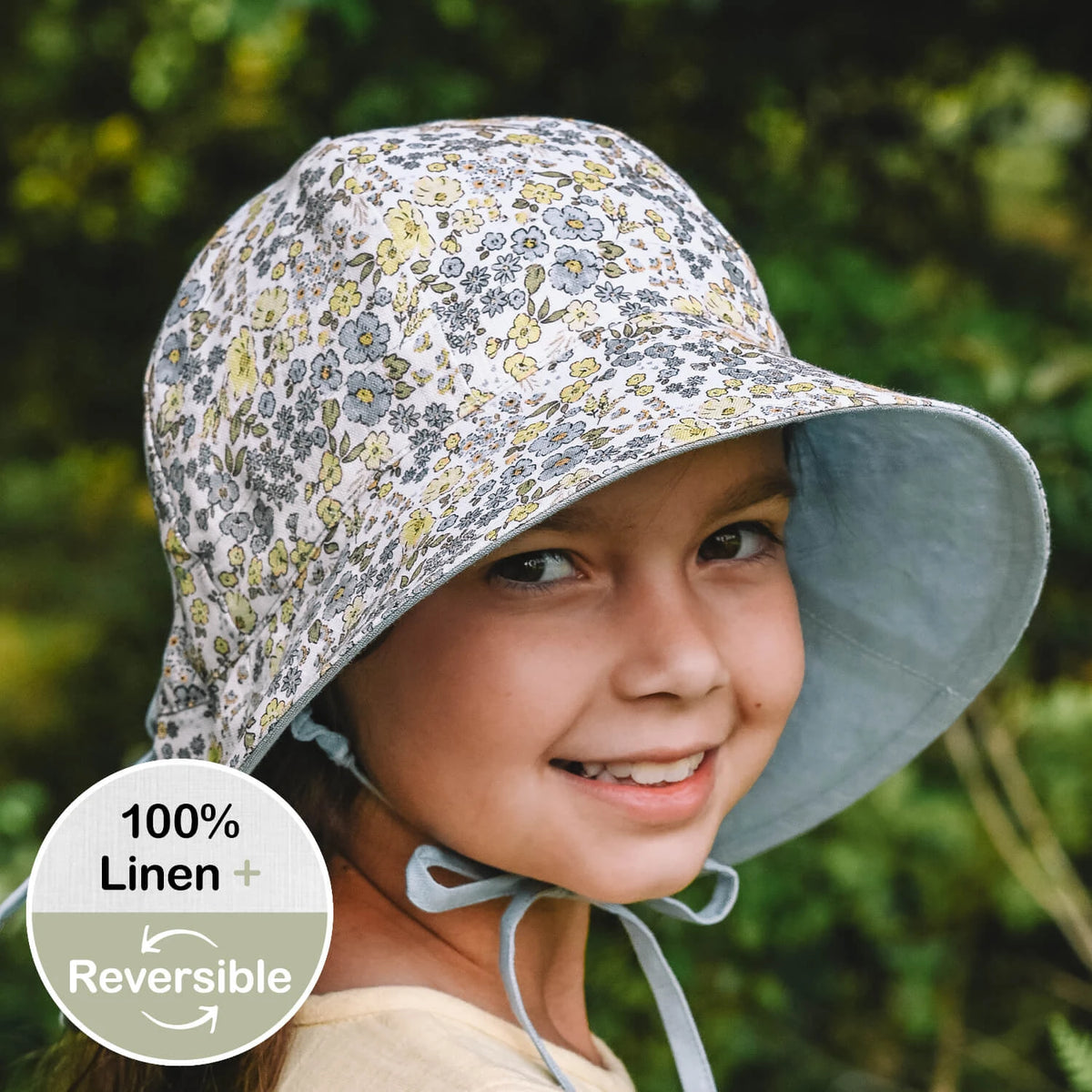 Wanderer Panelled Bucket Sun Hat | Sabine / Skye