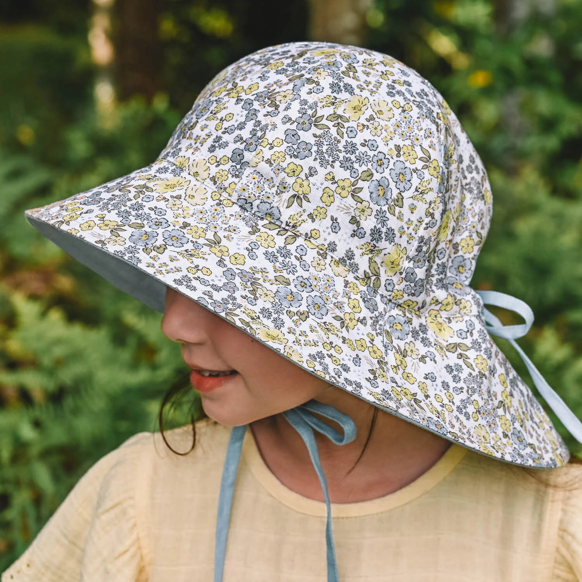Wanderer Panelled Bucket Sun Hat | Sabine / Skye