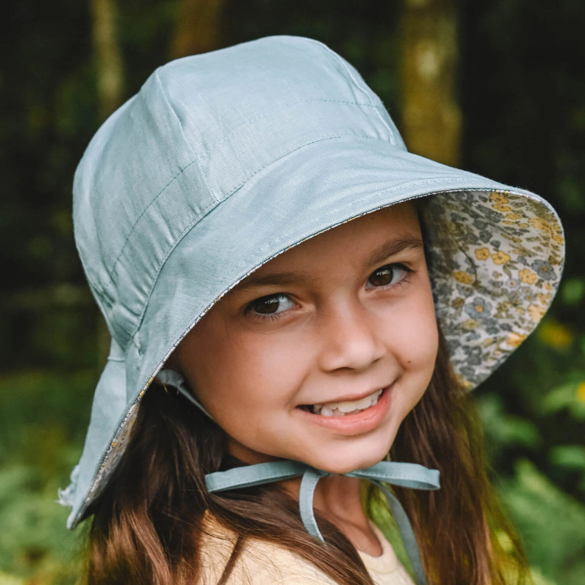 Wanderer Panelled Bucket Sun Hat | Sabine / Skye