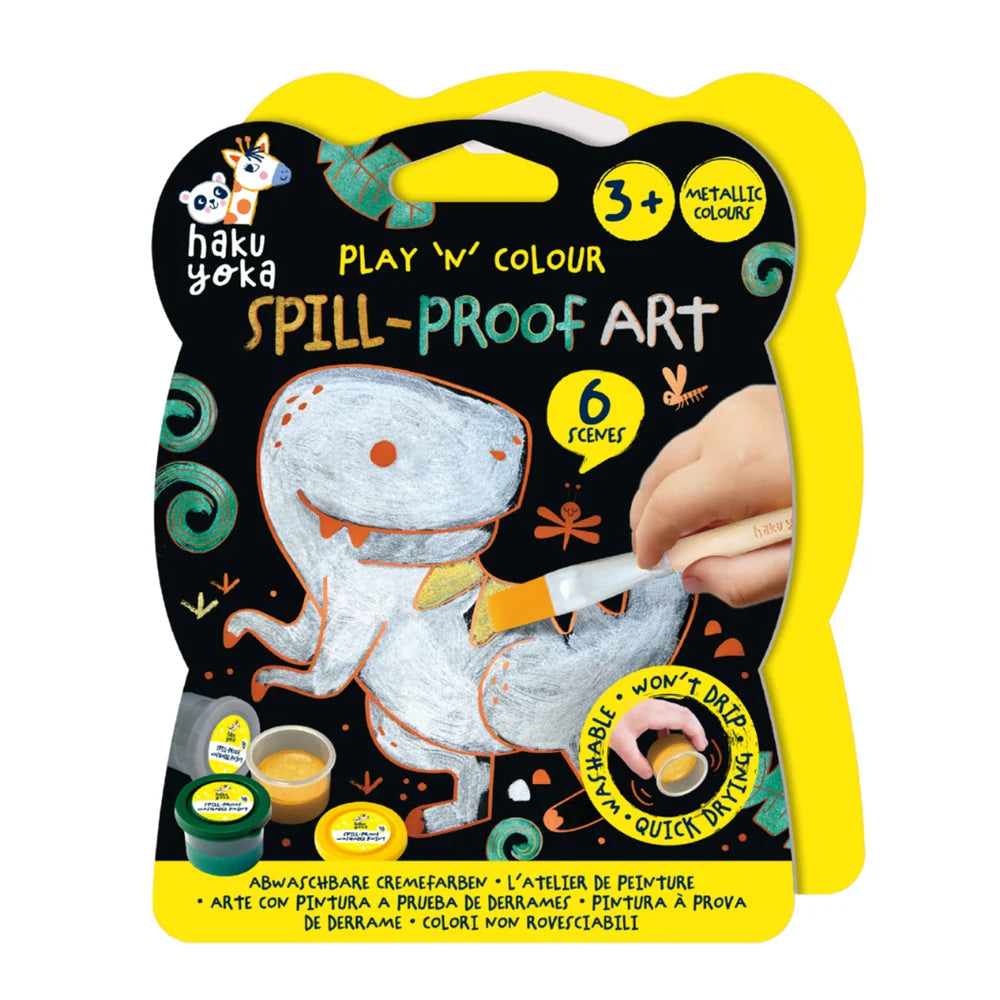 Play N' Colour | Dino Spill-proof Art