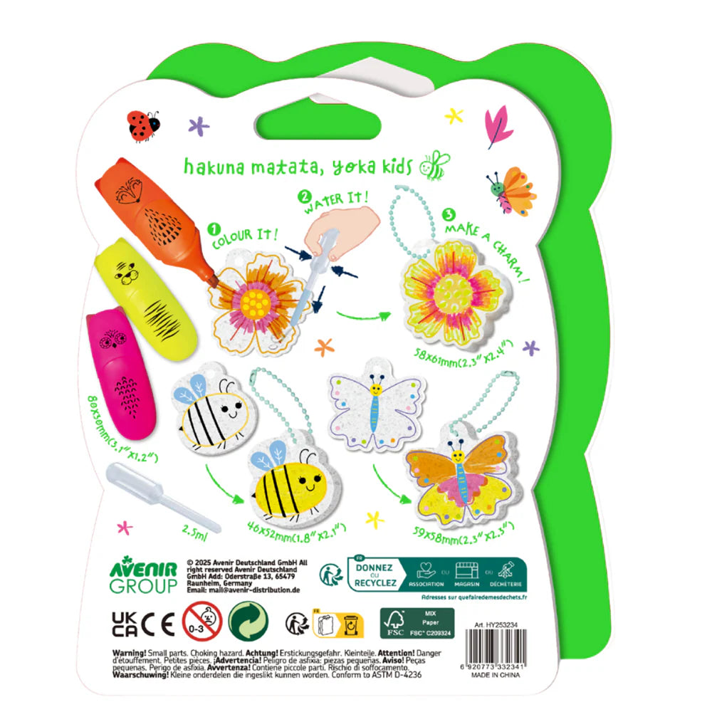 Play N' Colour | Garden Aqua Puff Art