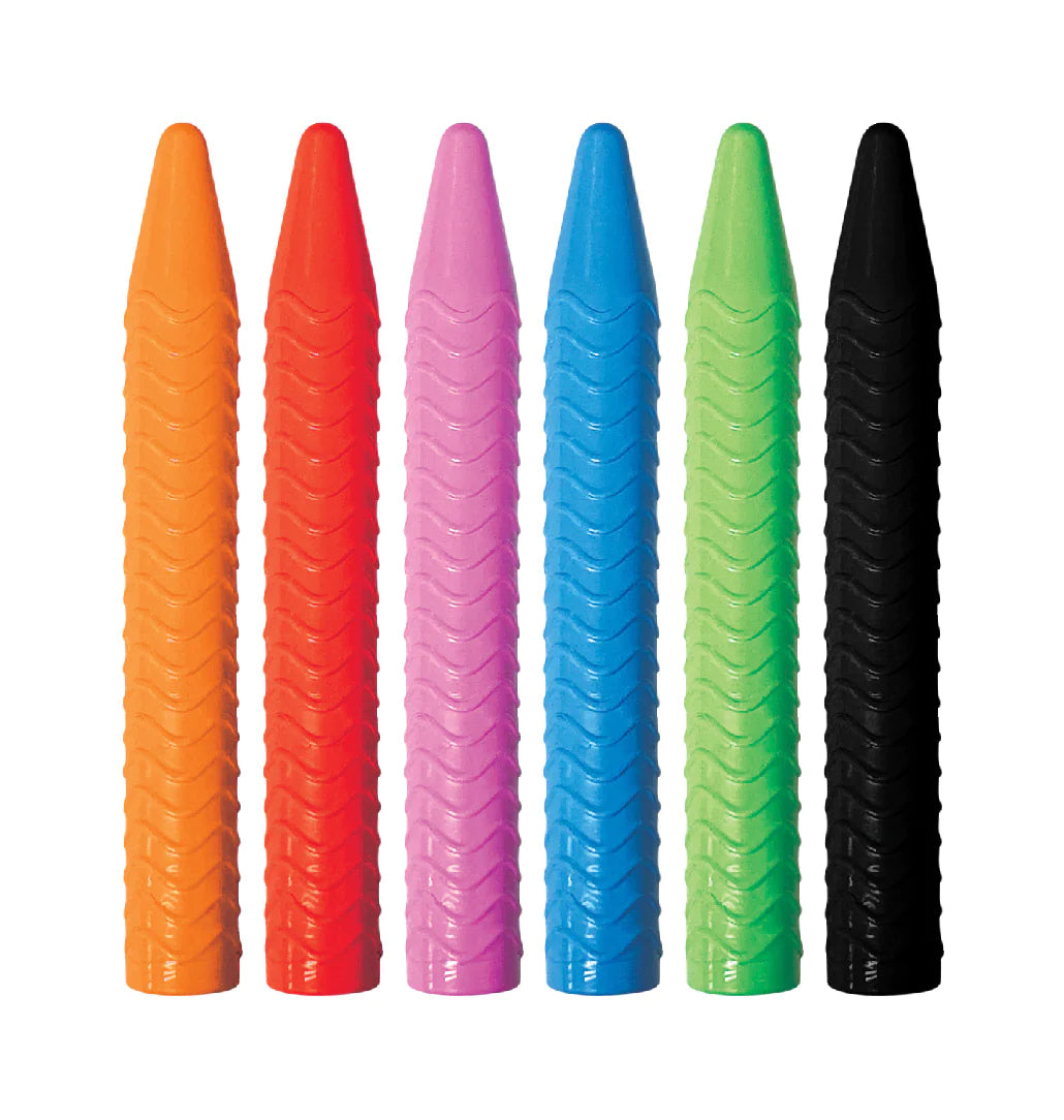 Spiral Crayons 6pk