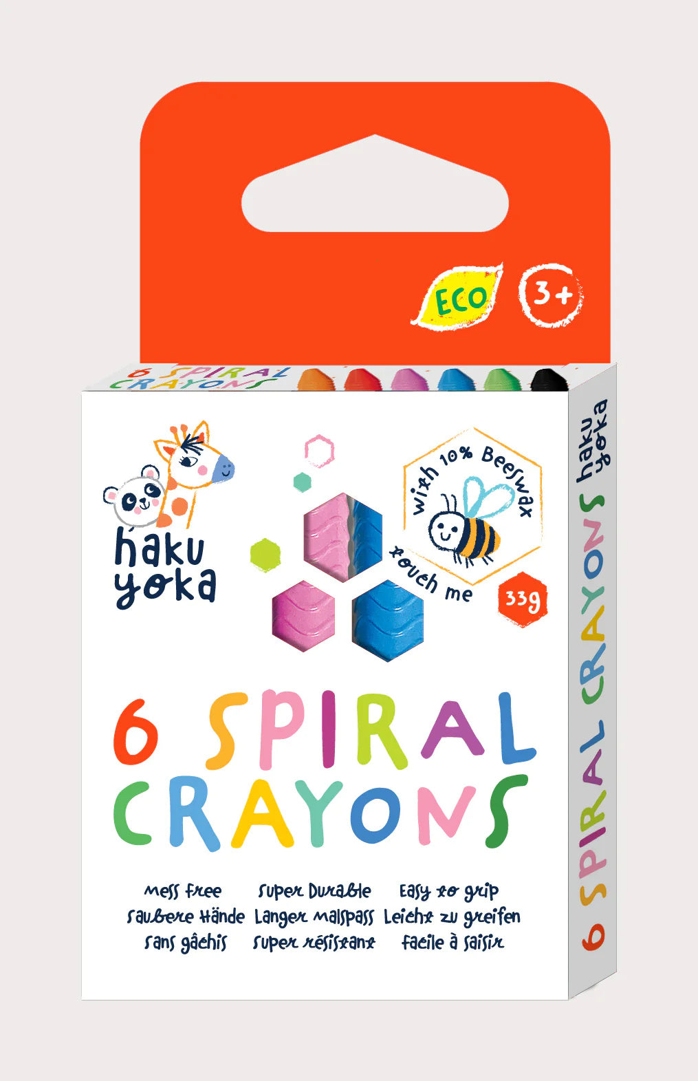 Spiral Crayons 6pk