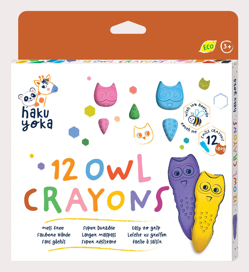 Easy Grip Mess Free Crayons | Owl