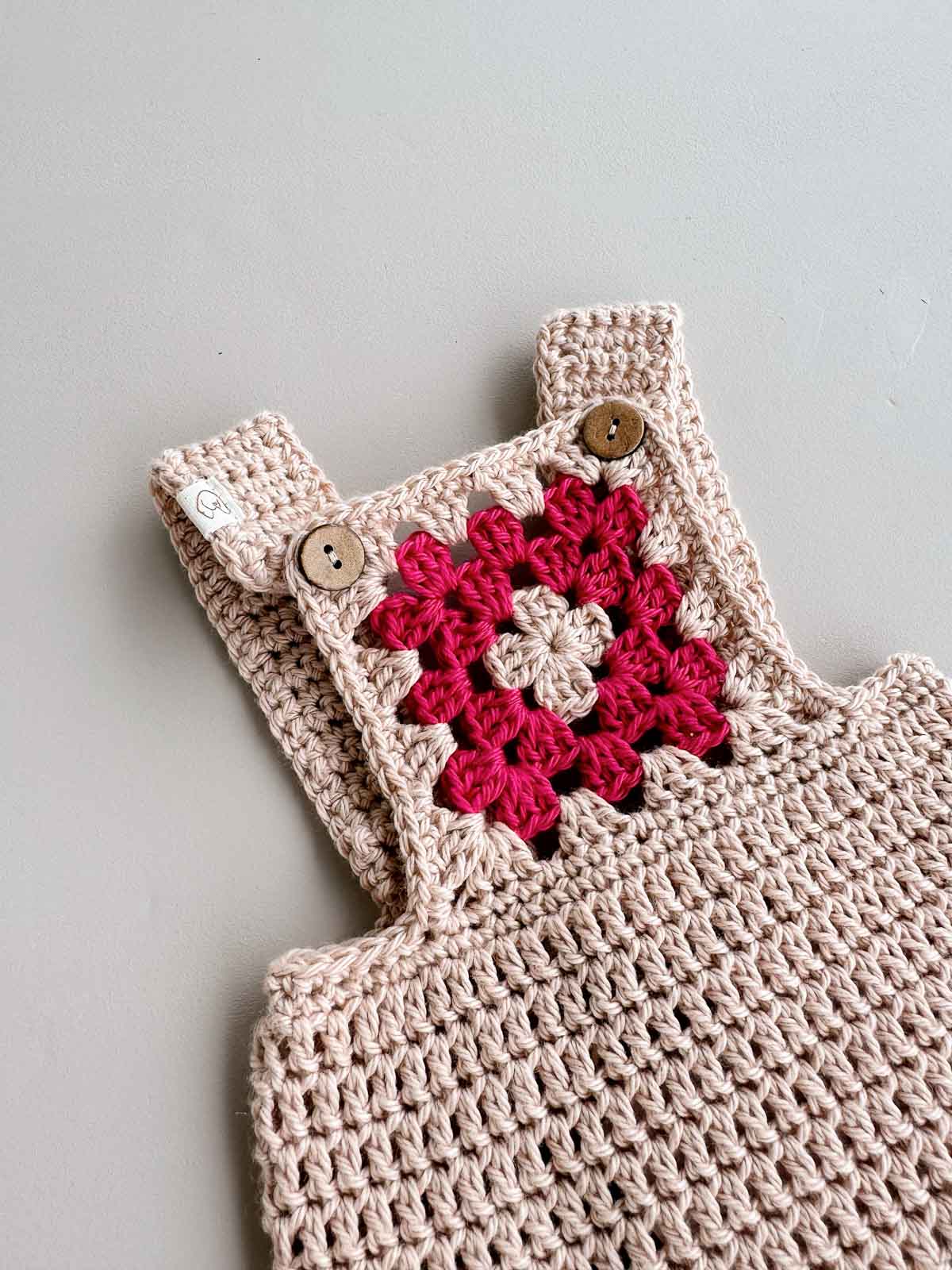 Keepsake Hand Crochet Romper