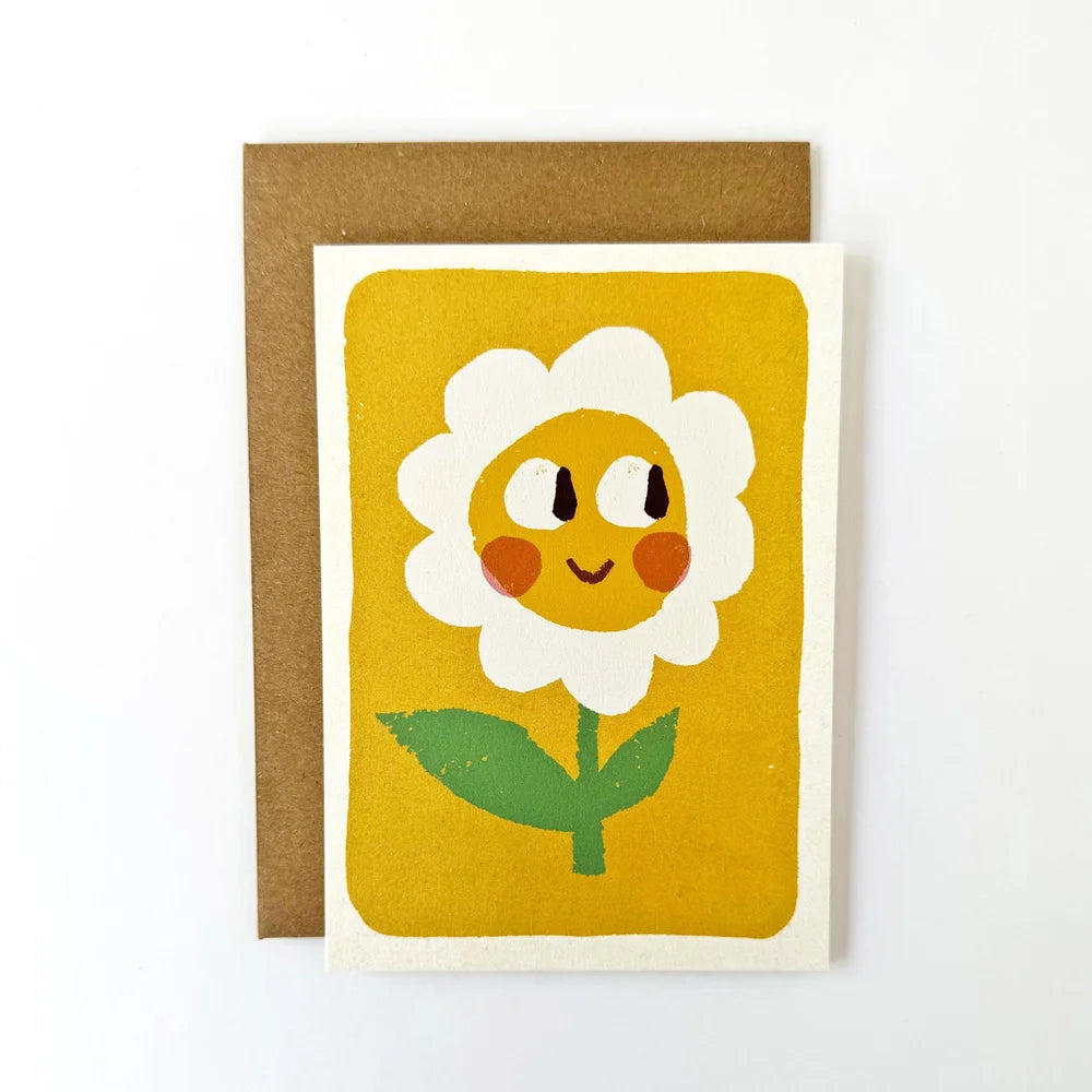 Card | Happy Yellow Flower