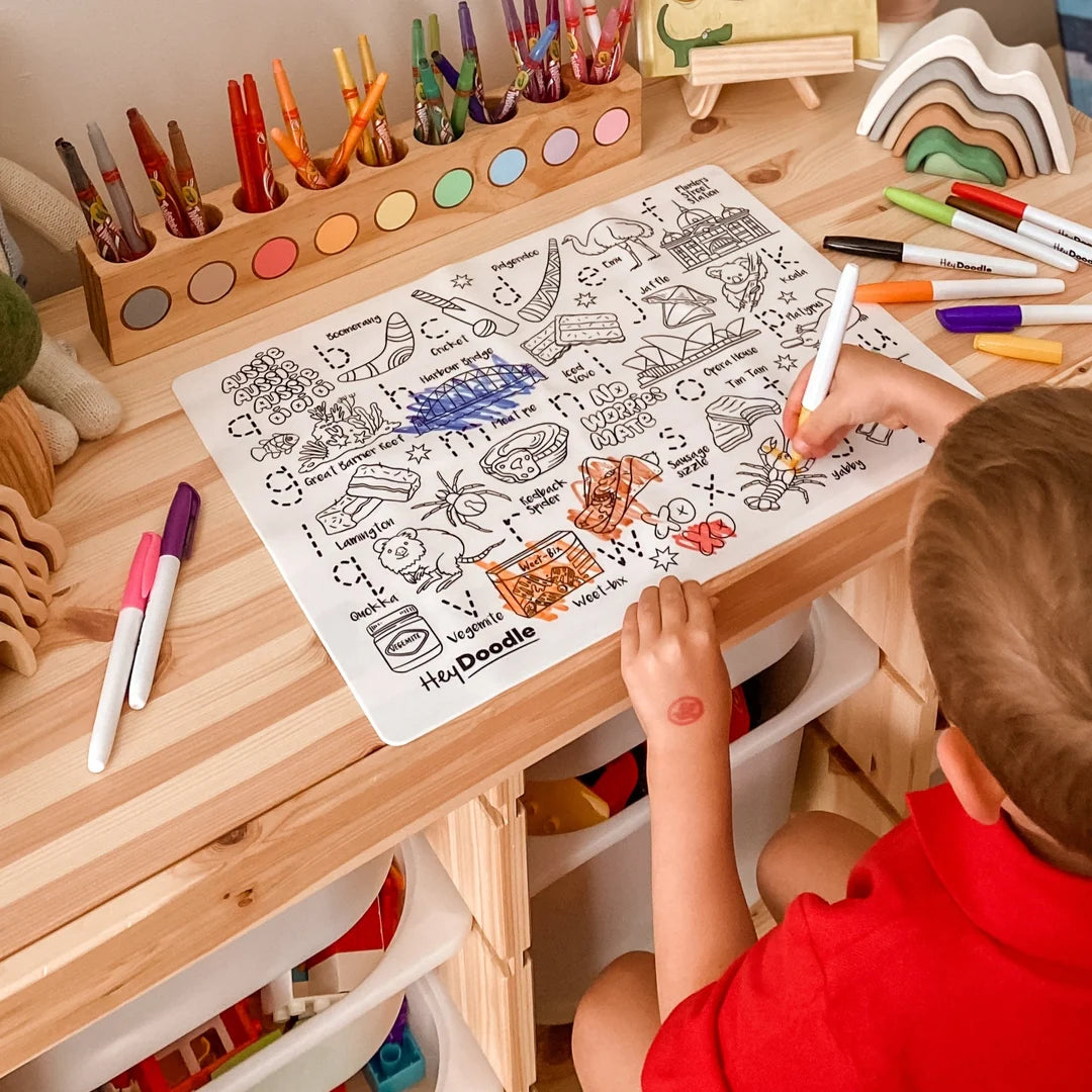 Activity Doodle Mat | Aussie Icons