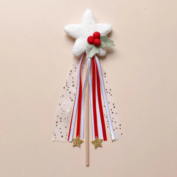 Christmas Wands | Star Holly Berry