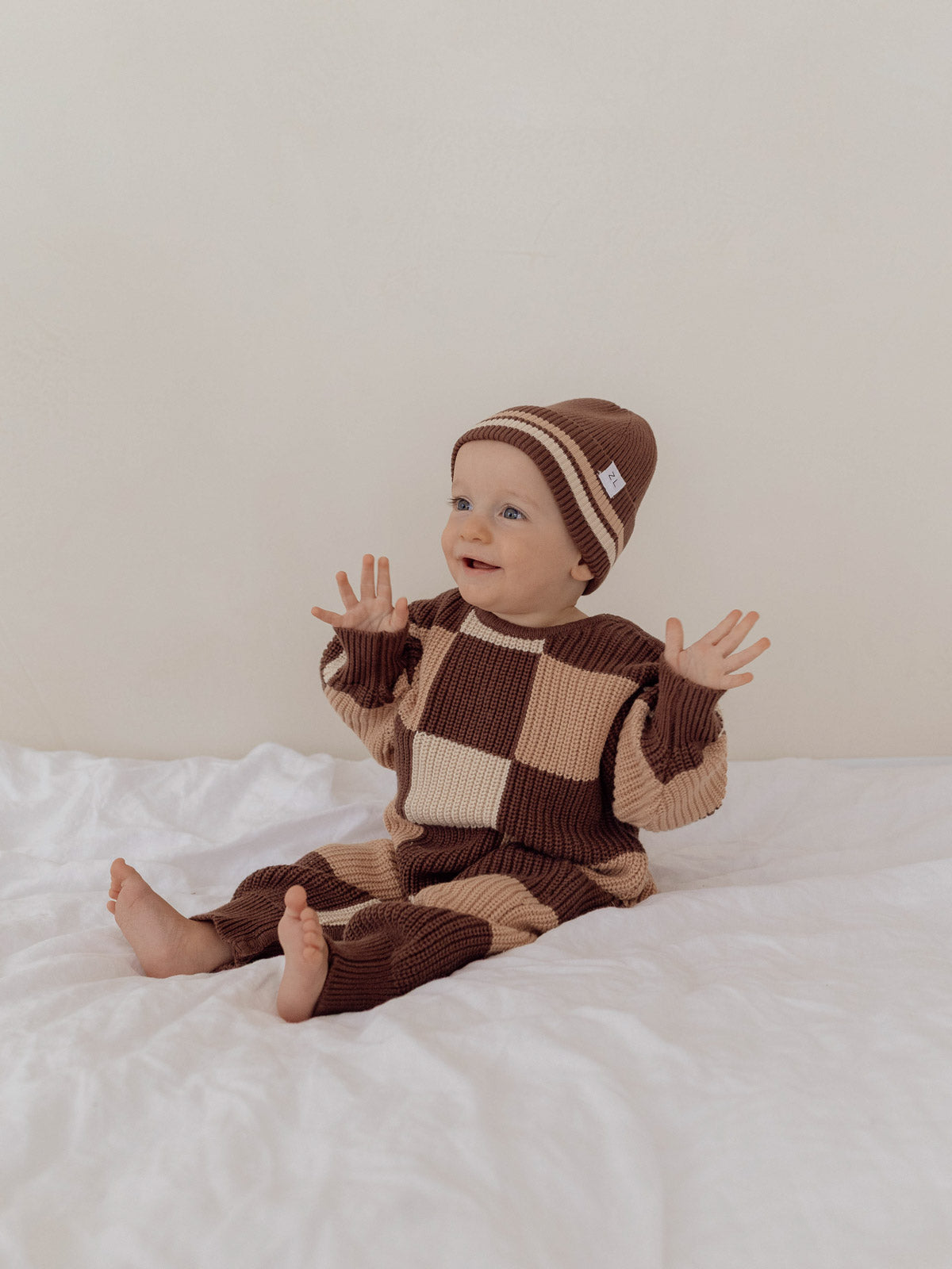 WINTER PLAYSUIT | CHECKS