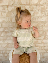 Kori Slub Cotton Top | Honeydew