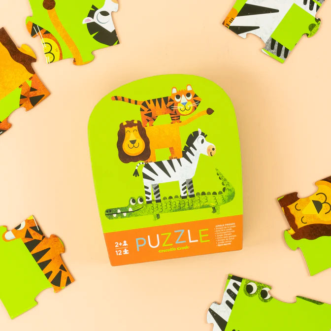 Mini Puzzle 12 pc | Jungle Friends