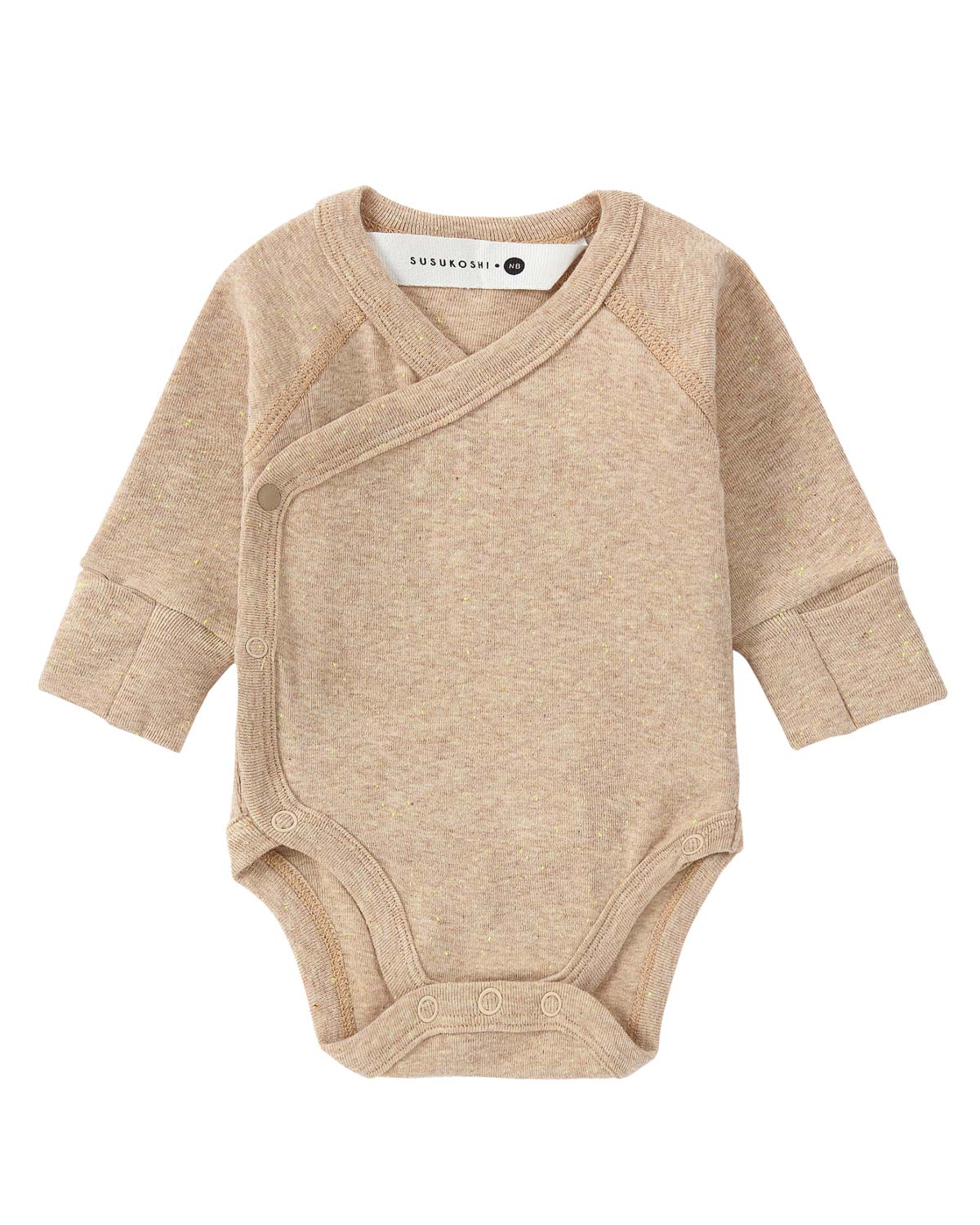 Organic Cotton L/S Kimono Suit | Sunset