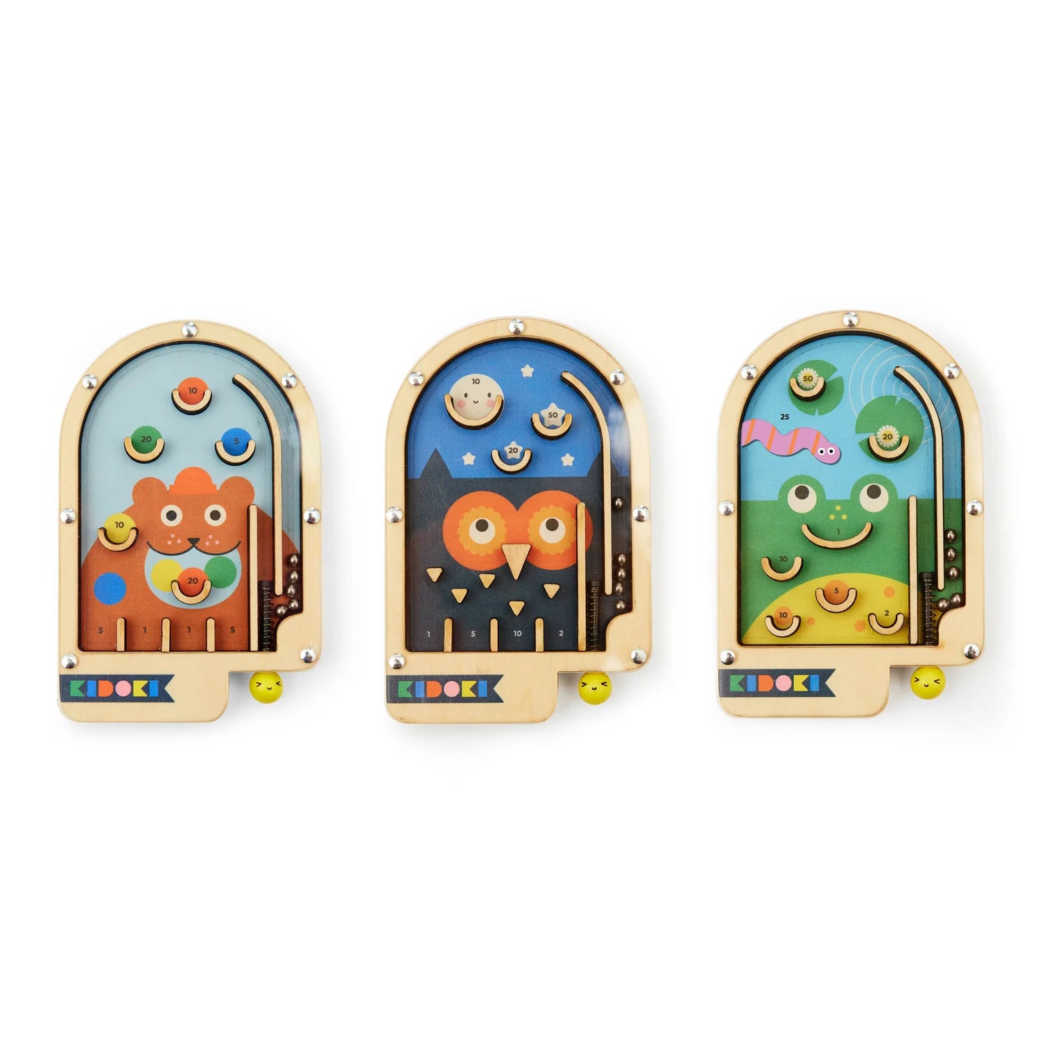 Wooden Pinball Game | Assorted Animal