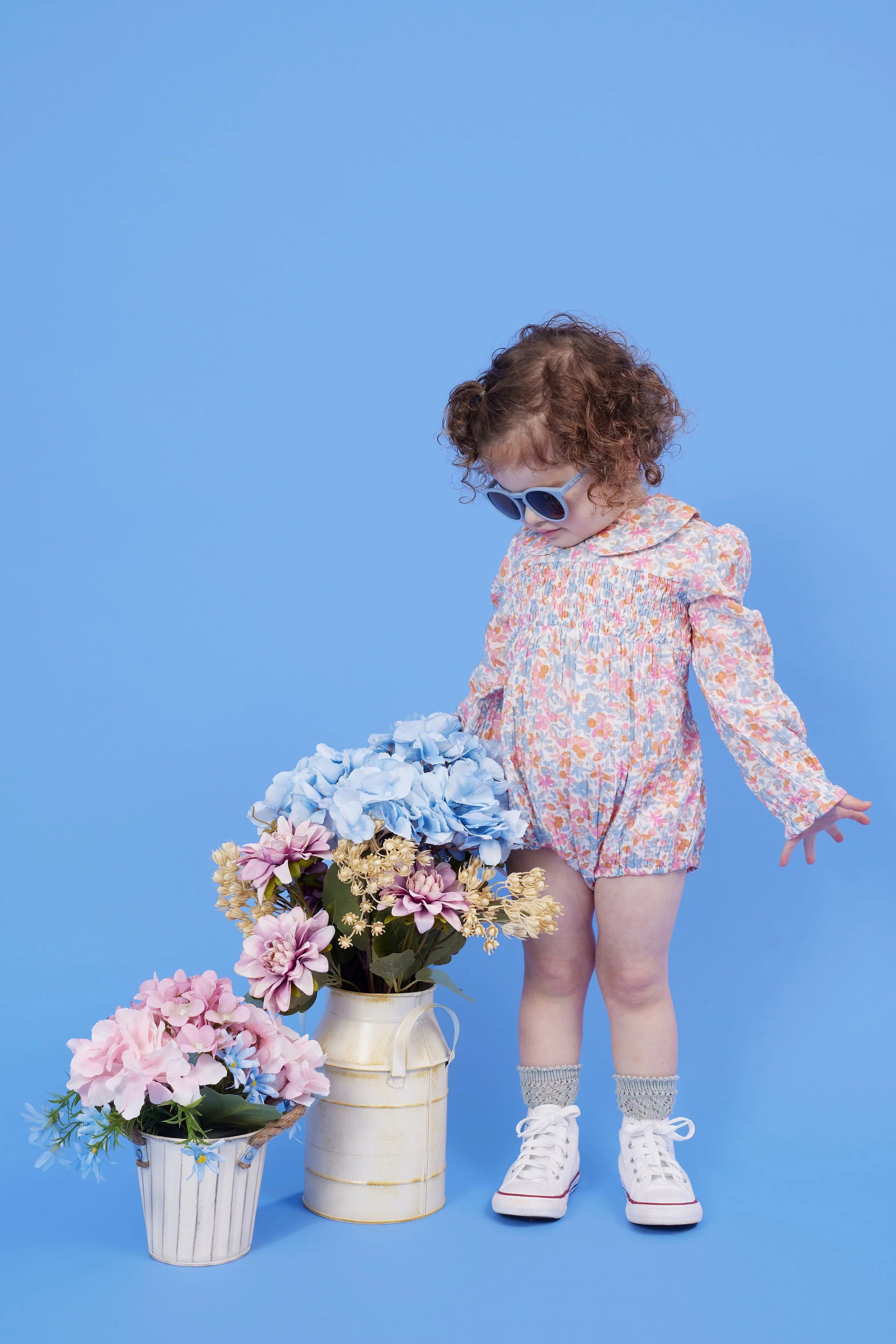 Primrose Baby Collared Romper