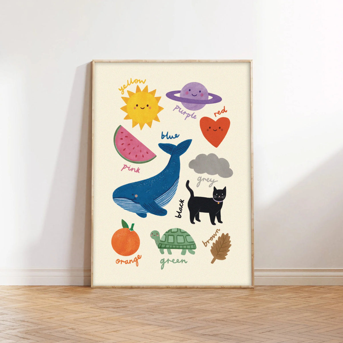 Art Print A3 | Colours Educational