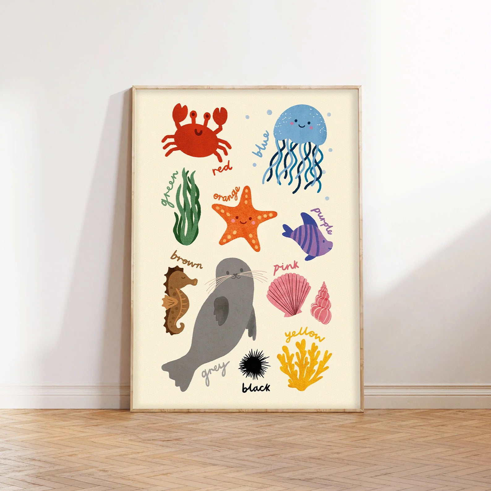 Art Print A3 | Colours Underwater