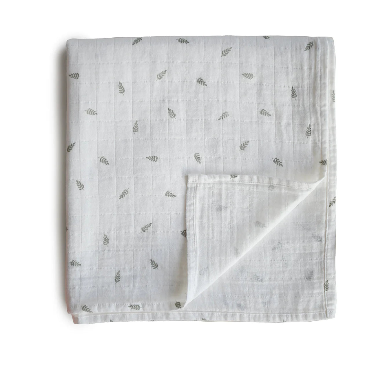 Organic Cotton Swaddle | Leaves