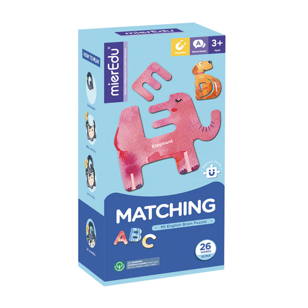 English Brain Puzzle | Matching ABC
