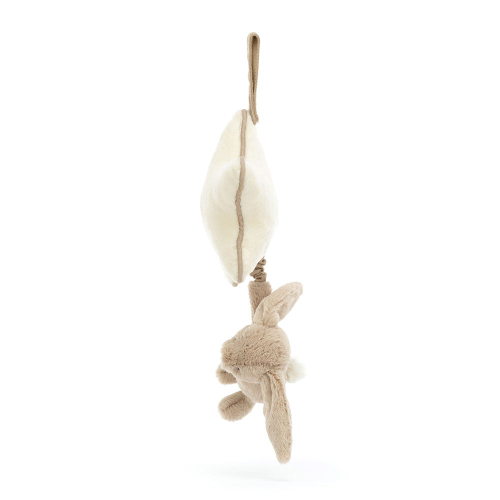 Musical Pull | Bashful Beige Bunny
