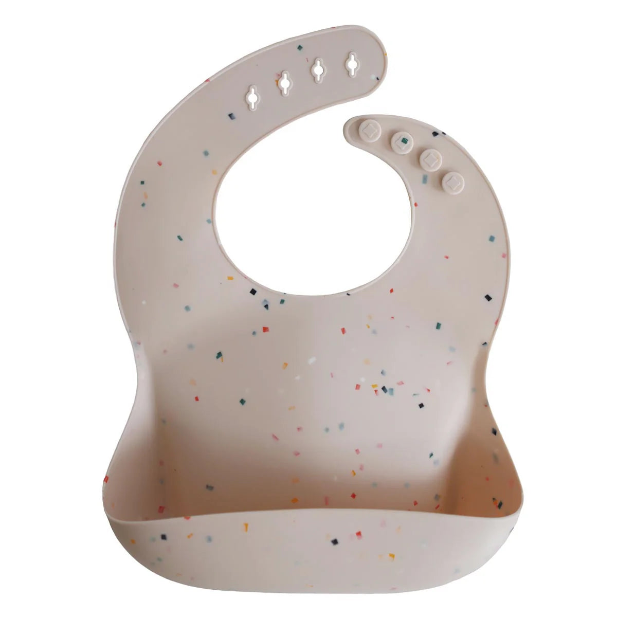 Silicon Bib | Vanilla Confetti