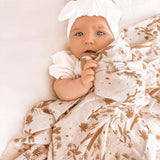 Desert Palms Organic Muslin Wrap Swaddle