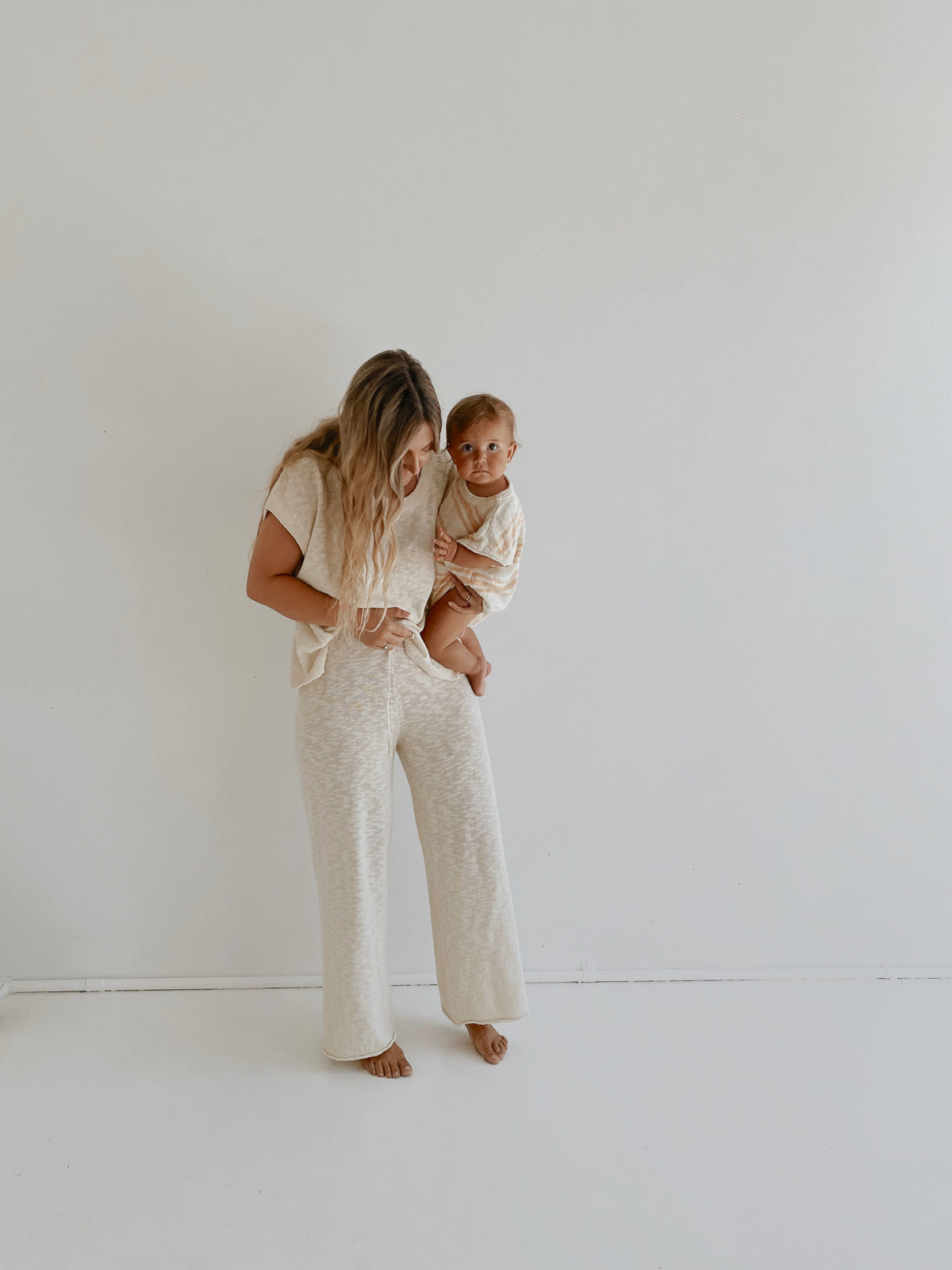 Ladies Kori Slub Cotton Top | Buttermilk