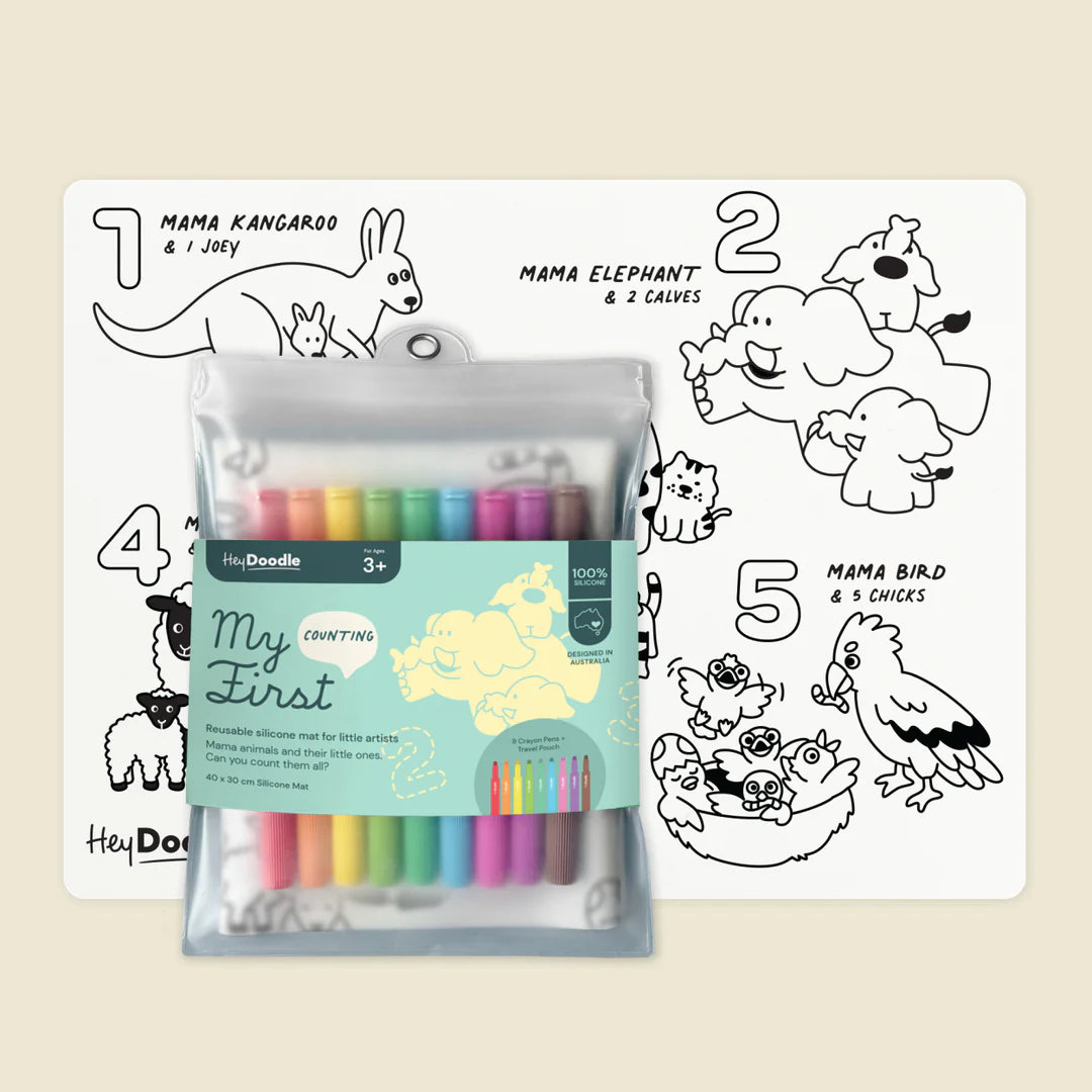 Activity Doodle Mat | Counting Colours