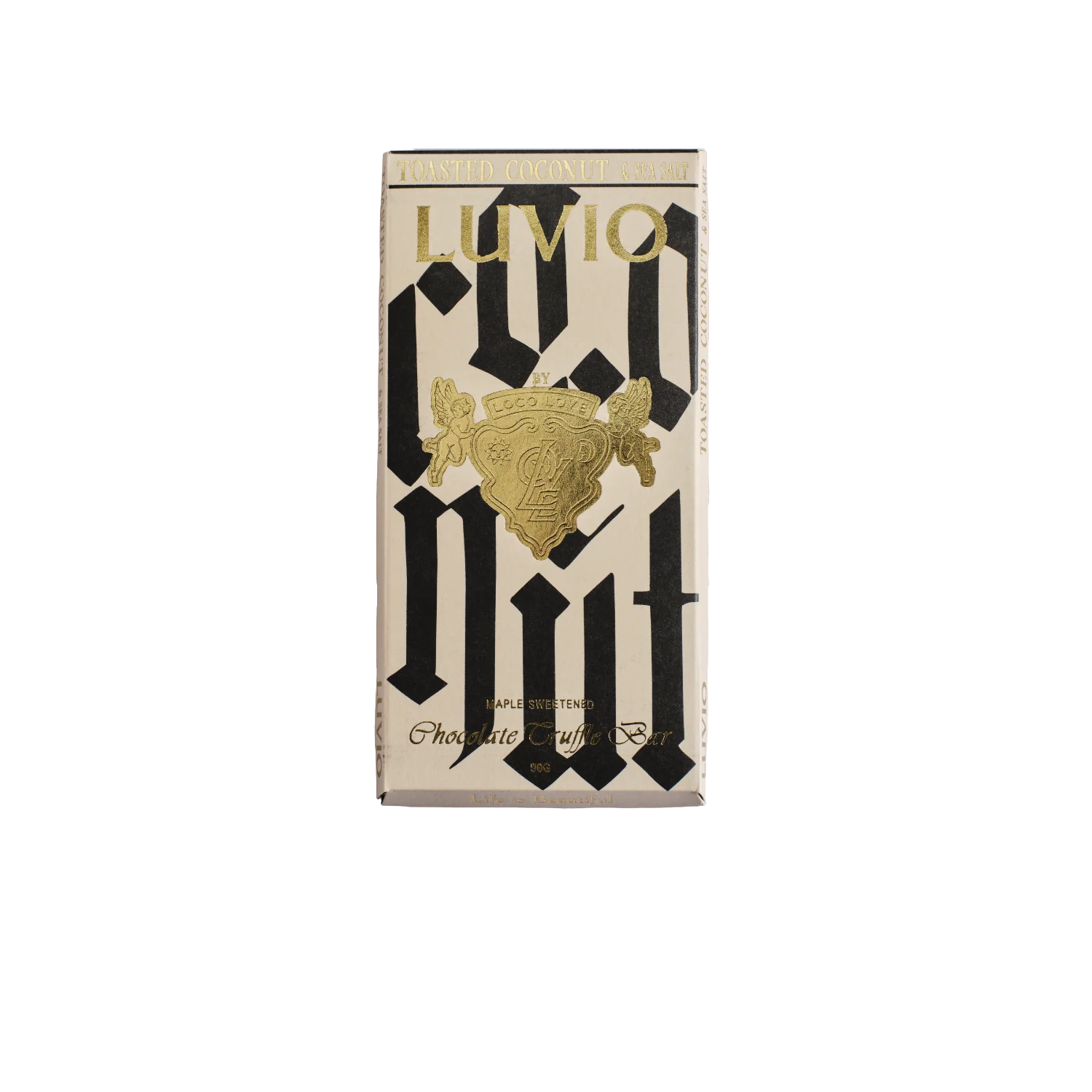 Luvio Block Chocolate | Toasted Coconut & Sea Salt