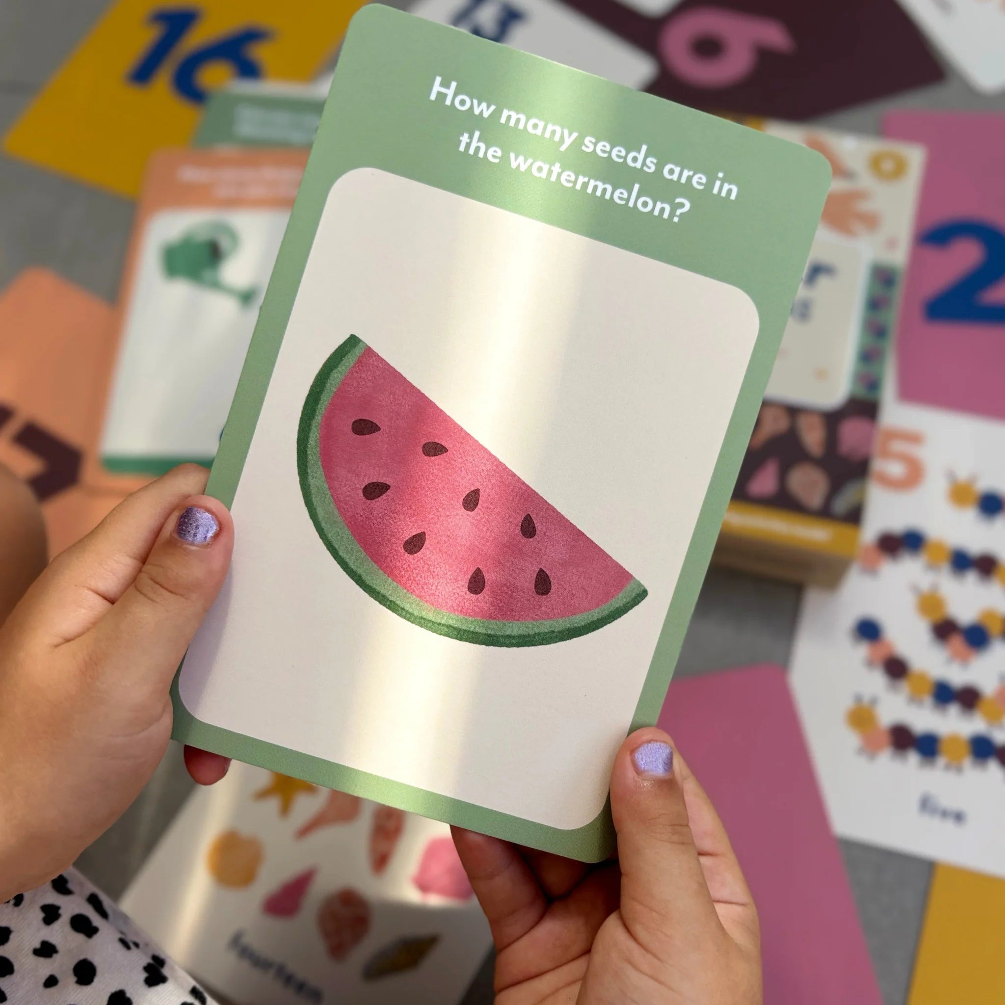 Illustrated Flash Cards | Numbers
