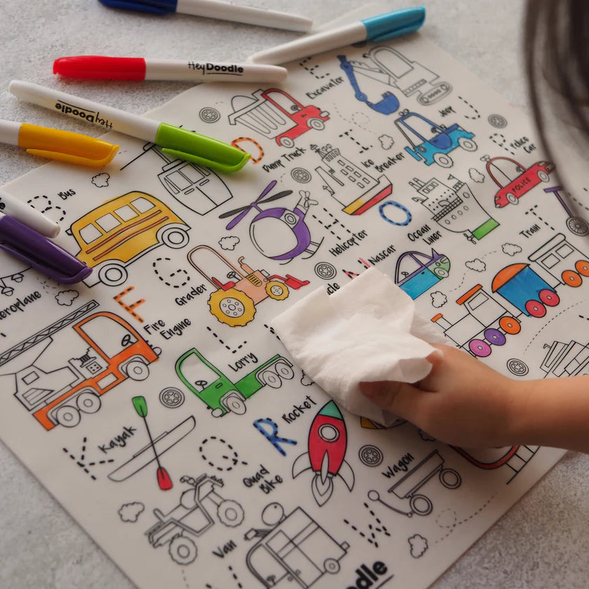 Activity Doodle Mat | Toot Toot Honk