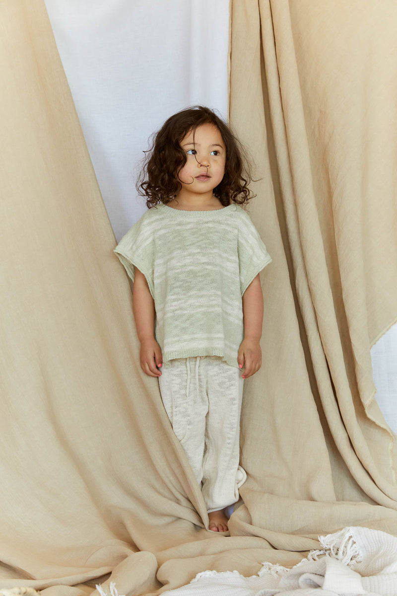 Kori Slub Cotton Culotte | Buttermilk