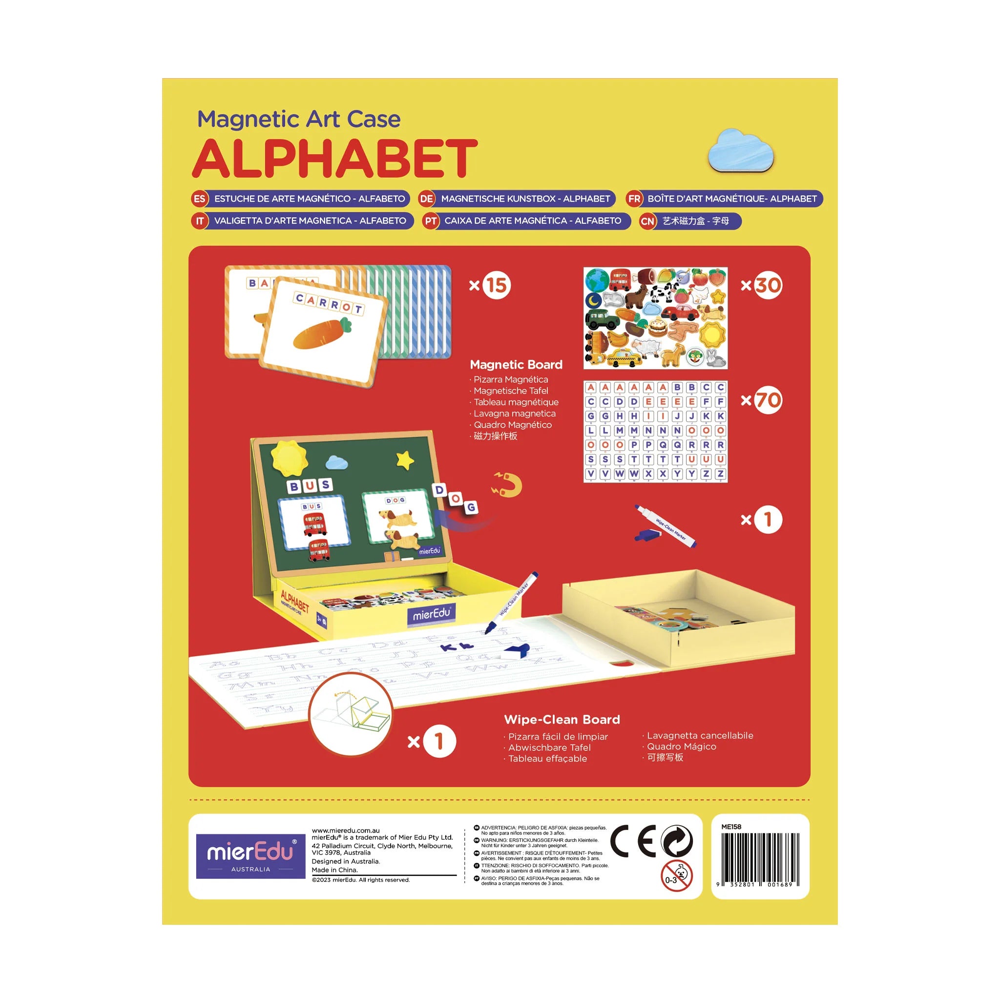 Magnetic Art Case | Alphabet