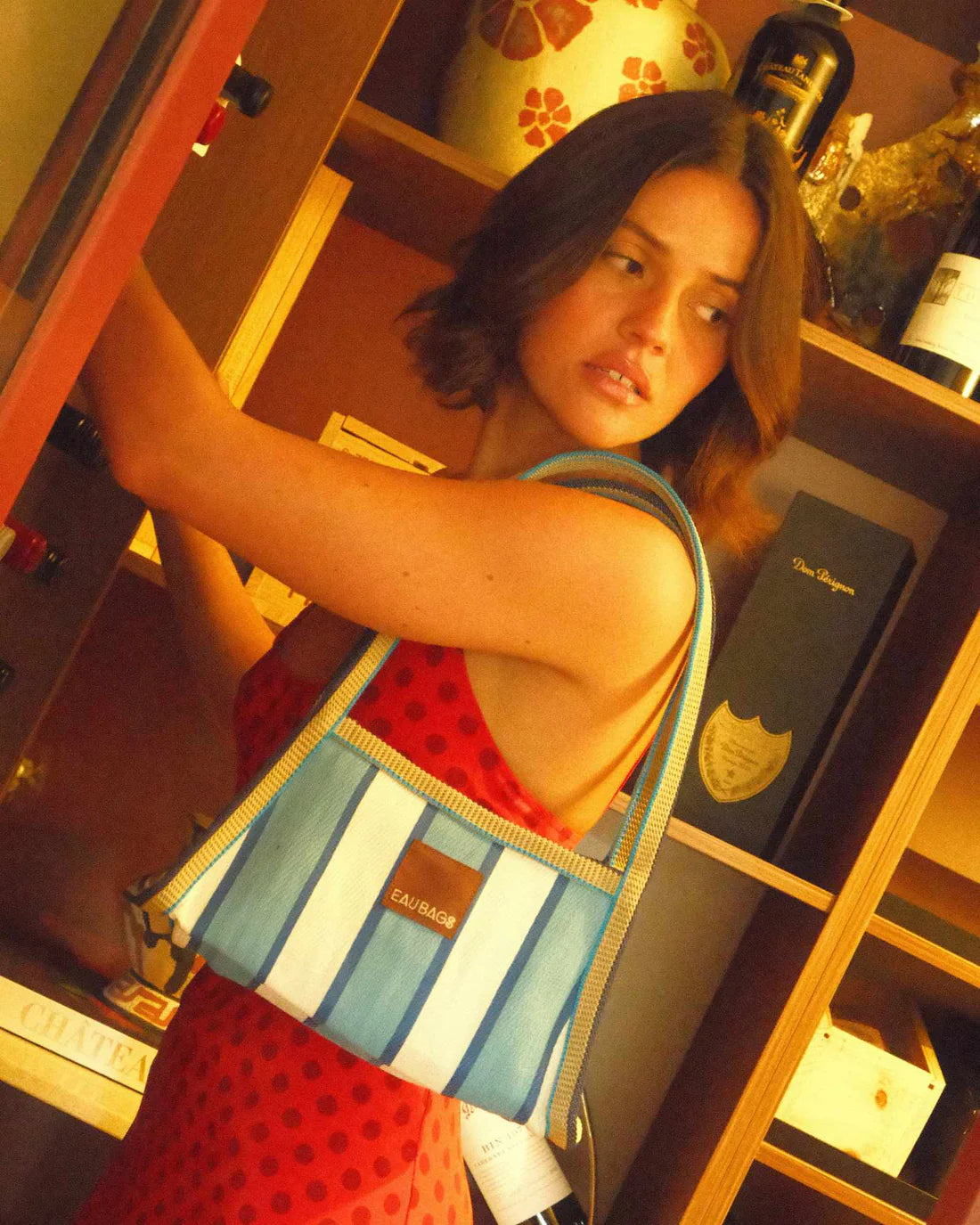 Recycled Nylon Handbag | Baguette | Patmos