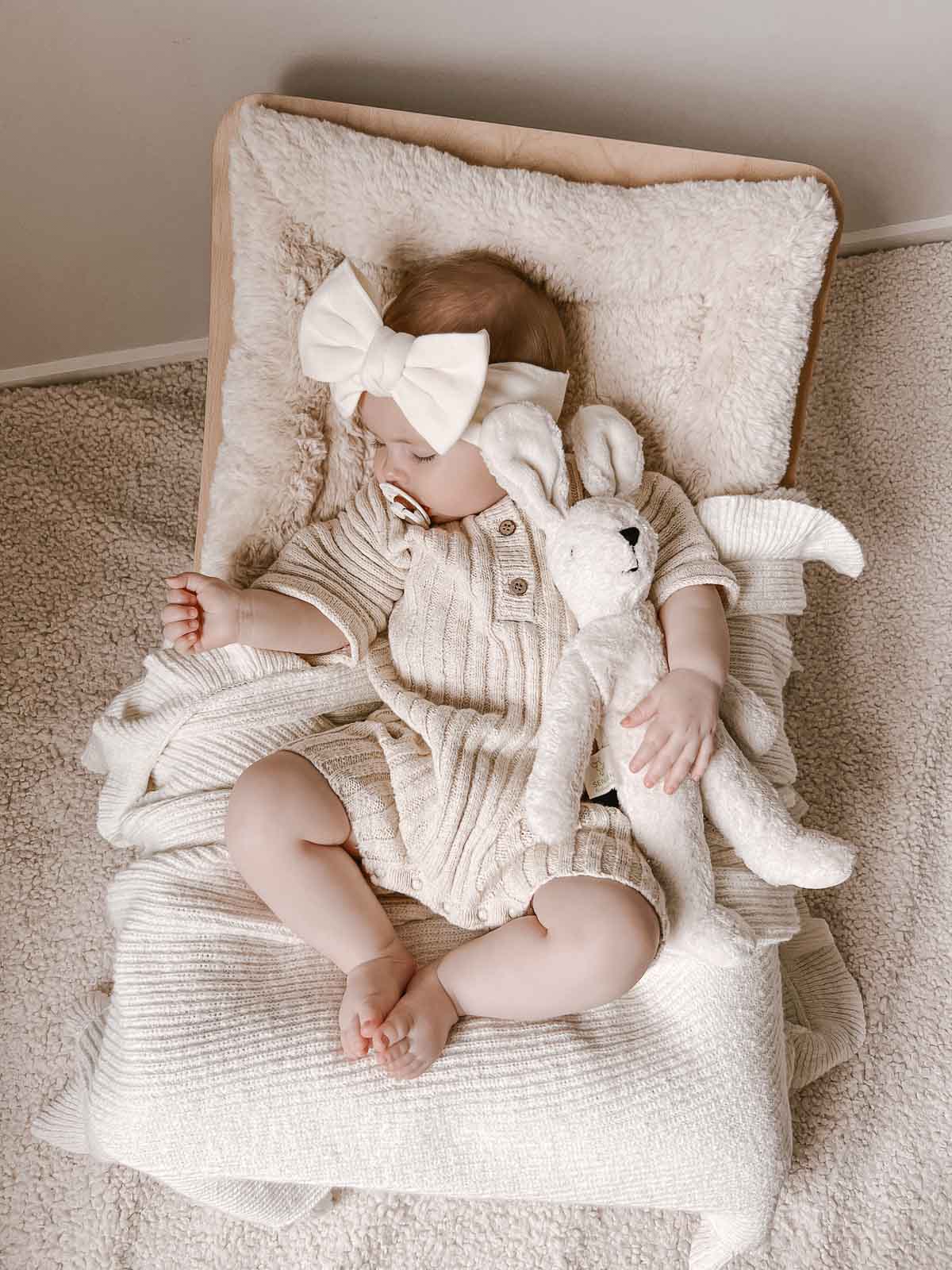 Billie Rib Romper | Buttercream
