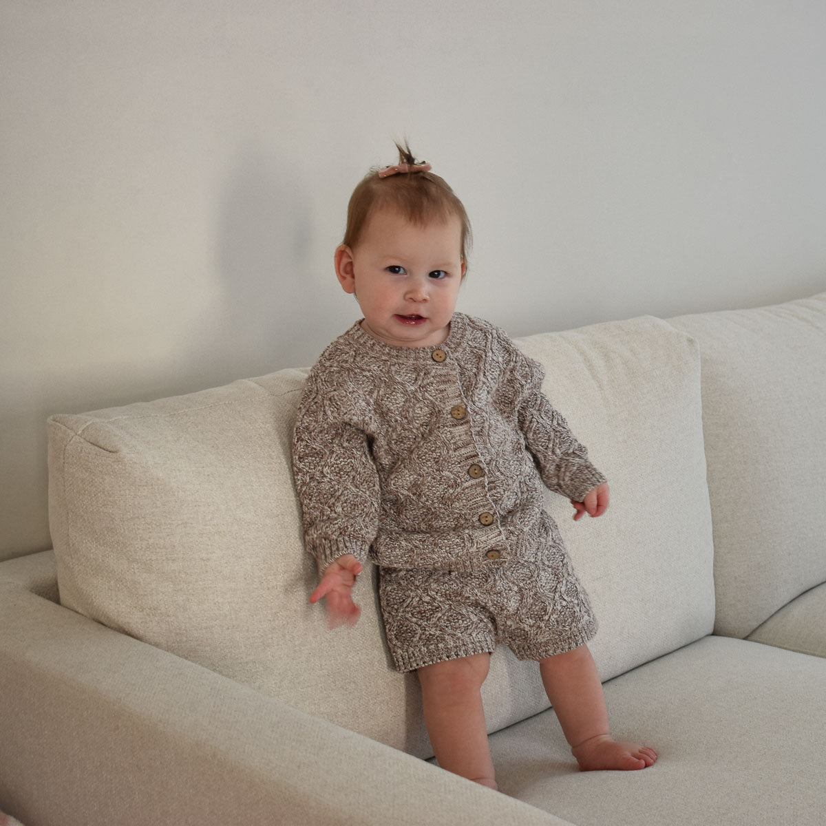 Alex Knit Cardigan | Truffle