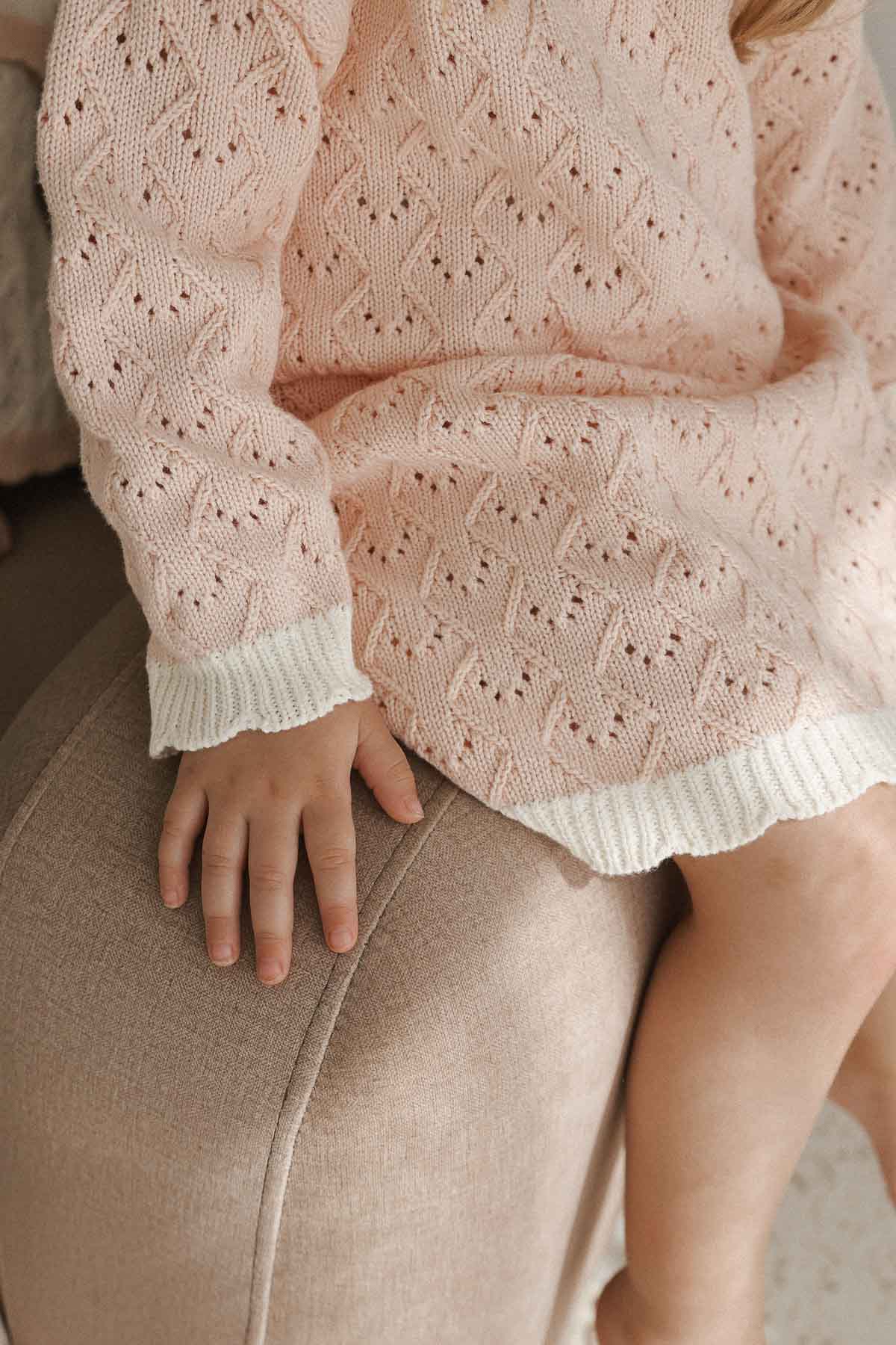 Mila Scollop Dress | Blossom Cream