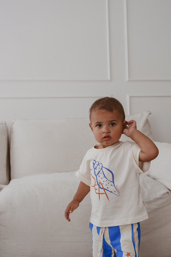 Sun-Day Jersey cotton Tee | Kids