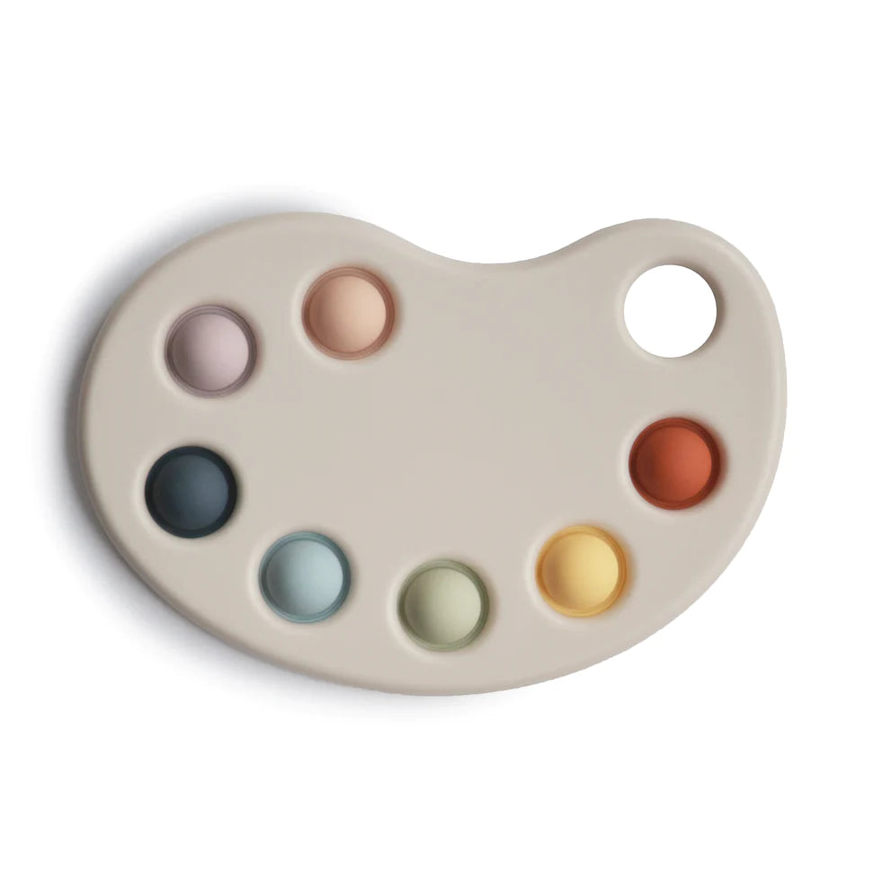 Paint Pallet Silicon Press Toy Popper