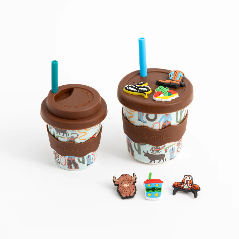 Reusable Baby Chino Cup l Cowboy