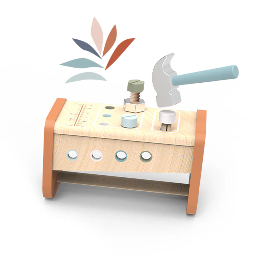 Wooden Tool Box | Workbench 2 in 1
