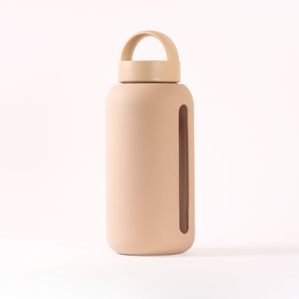 Hydration Tracking Mama Water Bottle | Sand