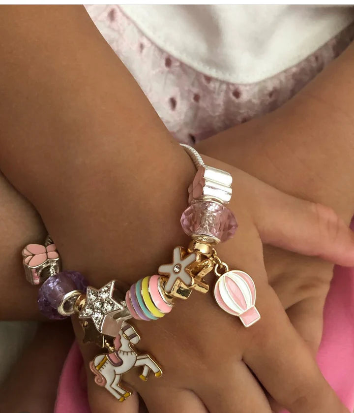 Kids Charm Bracelet | Carousel Unicorn